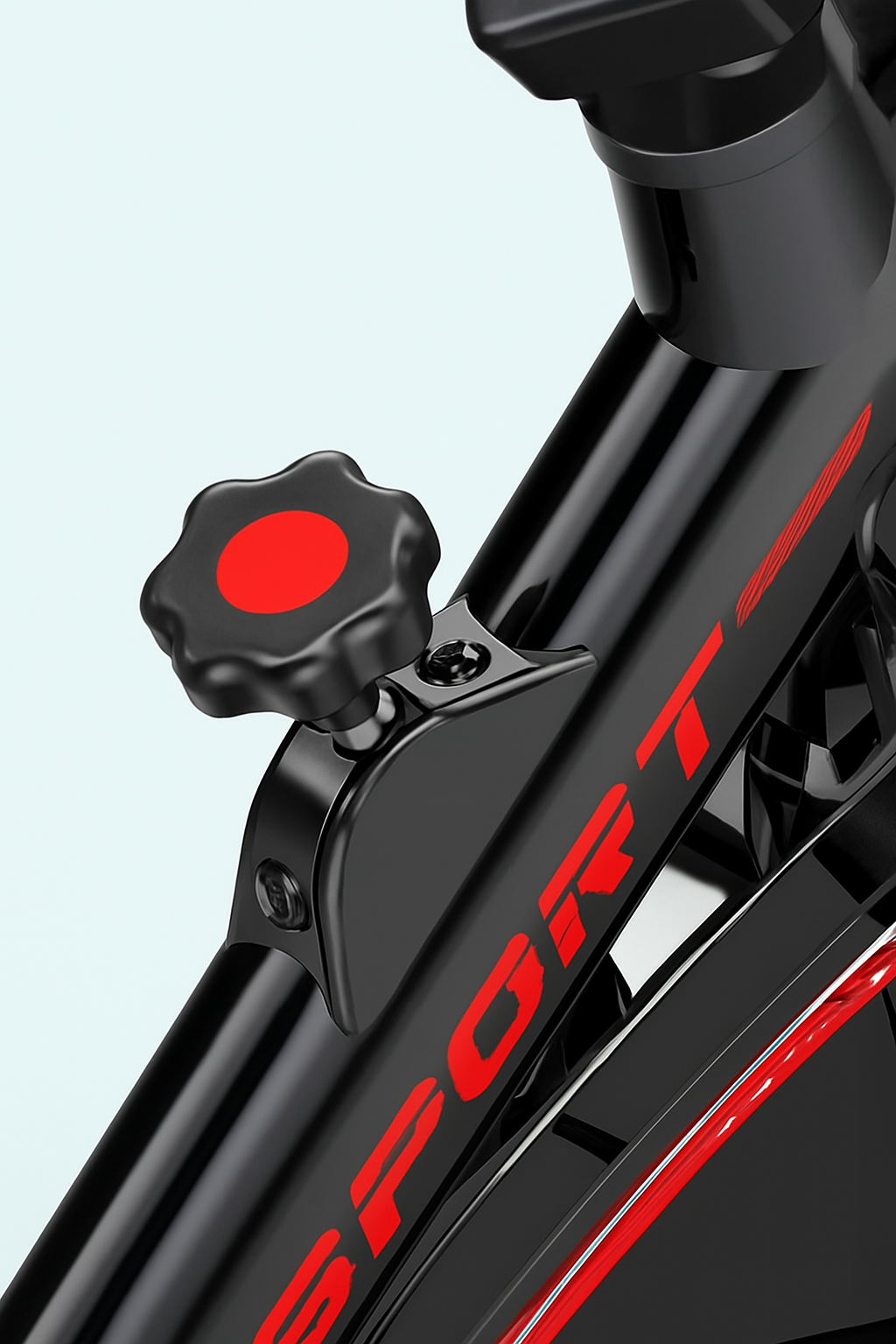 Indoor-Spinbike – Leises Fitnessgerät mit einstellbarem Widerstand – Ideal für Cardio, Gewichtsverlust und Heimtraining