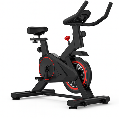Indoor-Spinbike – Leises Fitnessgerät mit einstellbarem Widerstand – Ideal für Cardio, Gewichtsverlust und Heimtraining