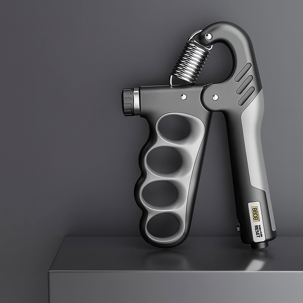 100 kg Handdynamometer – Elektronischer &amp; Mechanischer Zähler für Krafttraining und Rehabilitation
