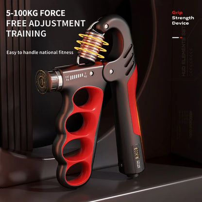 100 kg Handdynamometer – Elektronischer &amp; Mechanischer Zähler für Krafttraining und Rehabilitation