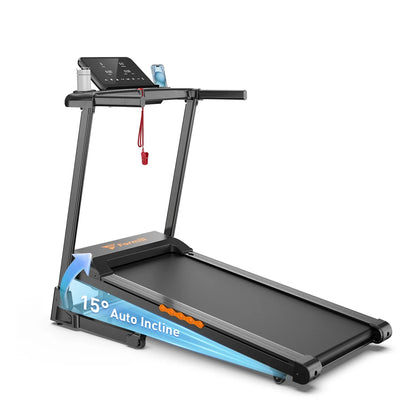 Formill FT61 Professionelles Laufband – Klappbar, Leise, Automatische Steigung 15 %, 3,0 Std.